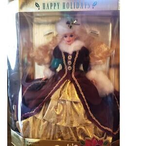 1996 Happy Holidays Barbie Special Edition 4th in a Hallmark Series NIB